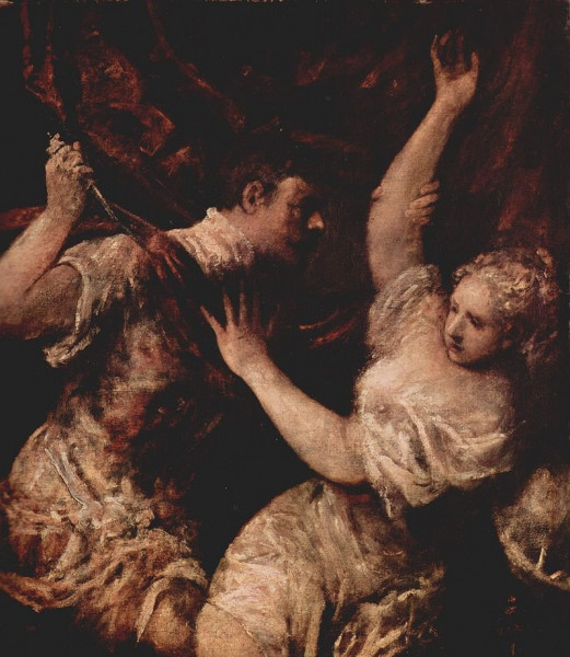 Tarquinio e Lucrezia - Tiziano Vecellio