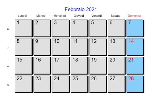 febbraio 2021, è stato bello