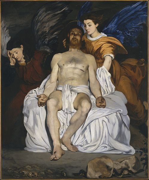 498px-Édouard_Manet_-_Le_Christ_mort_et_les_anges.jpg