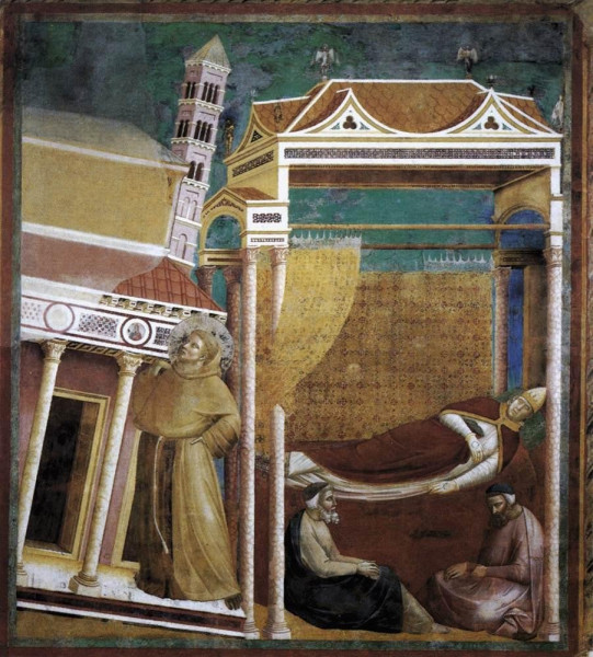 Sogno di Innocenzo III - Giotto