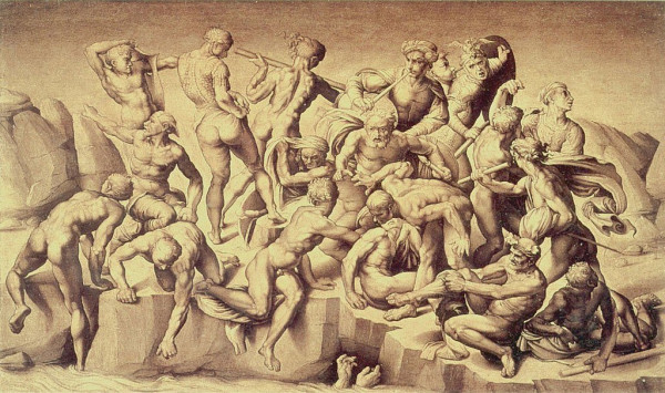 Battaglia di Cascina - Michelangelo Buonarroti